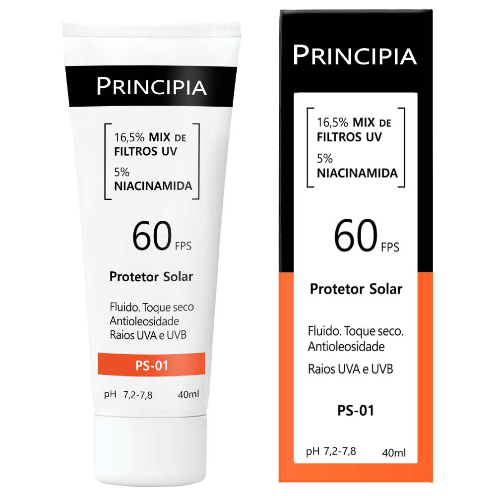 Protetor Solar Facial Principia - PS-01 FPS60