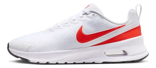 Tênis Nike Air Max Nuaxis Masculino Branco/vermelho 41 Br