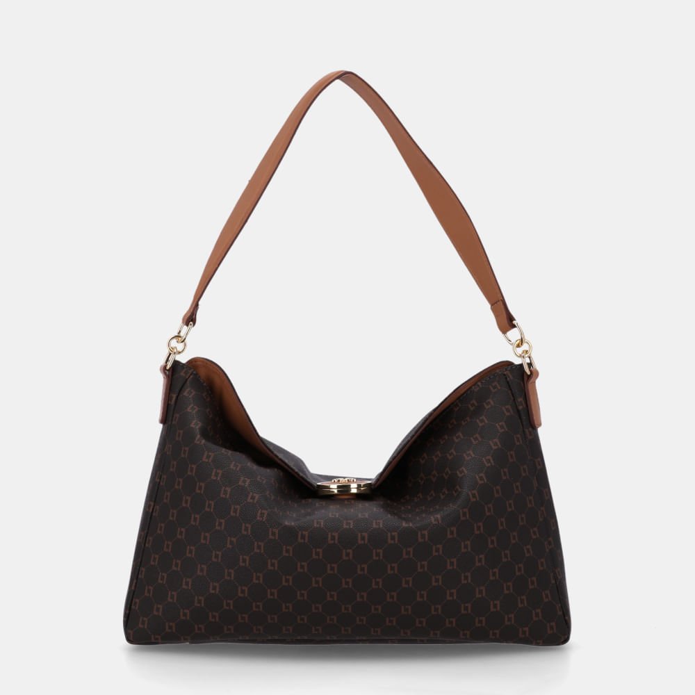 Bolsa Hobo Grande Nmonograma Ll Mocca - 2000724